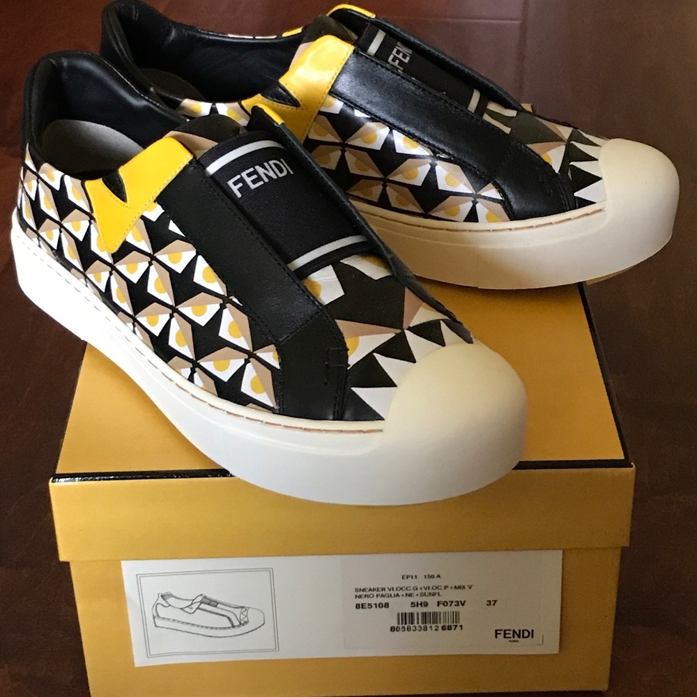 Fendi “Bug Eyes” women  sneakers  size 37